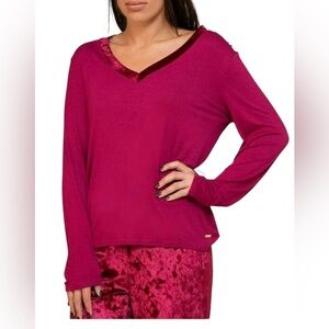 Tahari Women's Pink Pajama Set